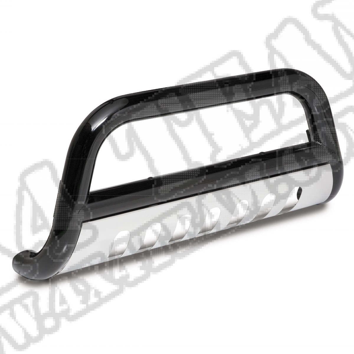 3-Inch Black Bull Bar, 07-11 Chevy & GMC 1500 Pickup