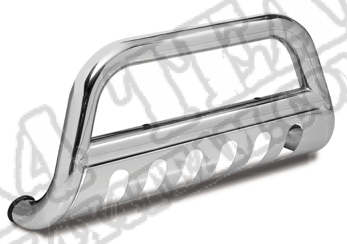 Bull Bar, 3 Inch, Stainless Steel; 2011 GMC 2500/3500 Pickup