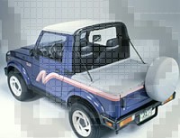 Tylna osłona przestrzeni ładunkowej Duster Charcoal 86-95 Suzuki Samurai