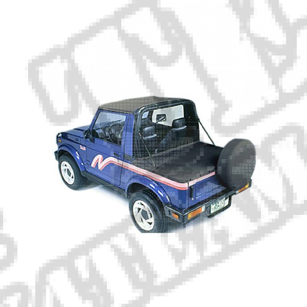 Tylna osłona przestrzeni ładunkowej Duster Czarny Denim 86-95 Suzuki Samurai