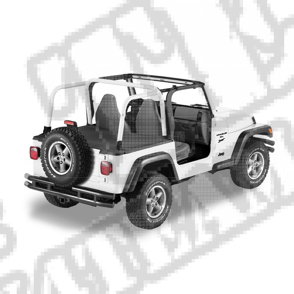 Tylna osłona przestrzeni ładunkowej Duster Czarny Diamond 03-06 Jeep TJ Wrangler