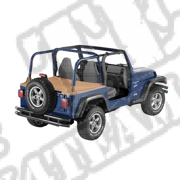 Tylna osłona przestrzeni ładunkowej Duster Spice 97-02 Jeep TJ Wrangler