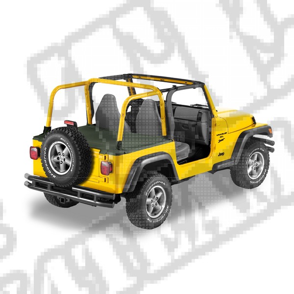 Tylna osłona przestrzeni ładunkowej Duster Khaki Diamond 03-06 Jeep Wrangler