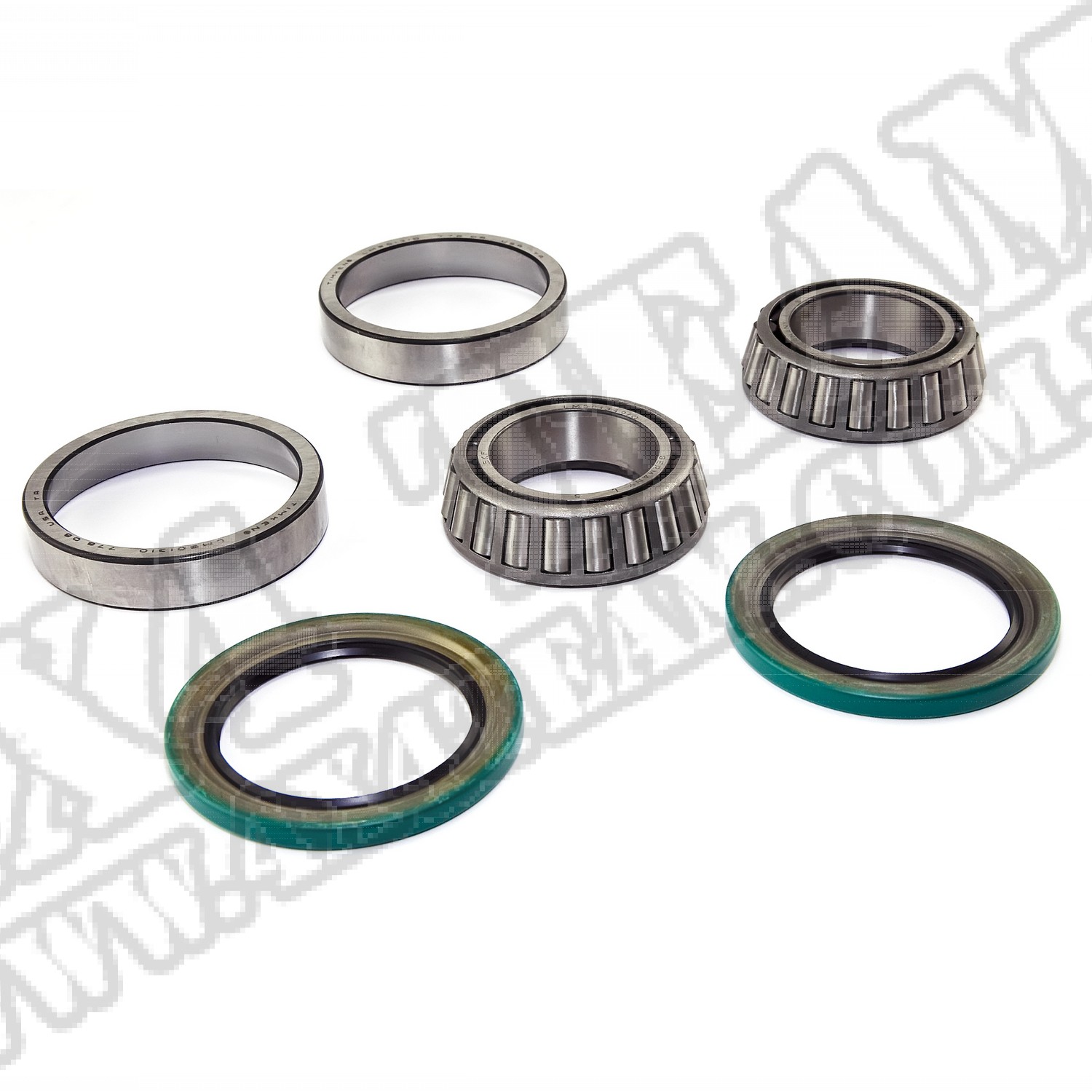 Axle Shaft Bearing Kit; 64-76 Willys/Jeep