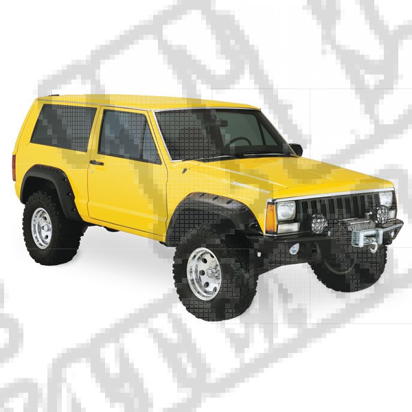 Fender Flare Kit 84-01 Jeep 2-Door Cherokee And Comanches