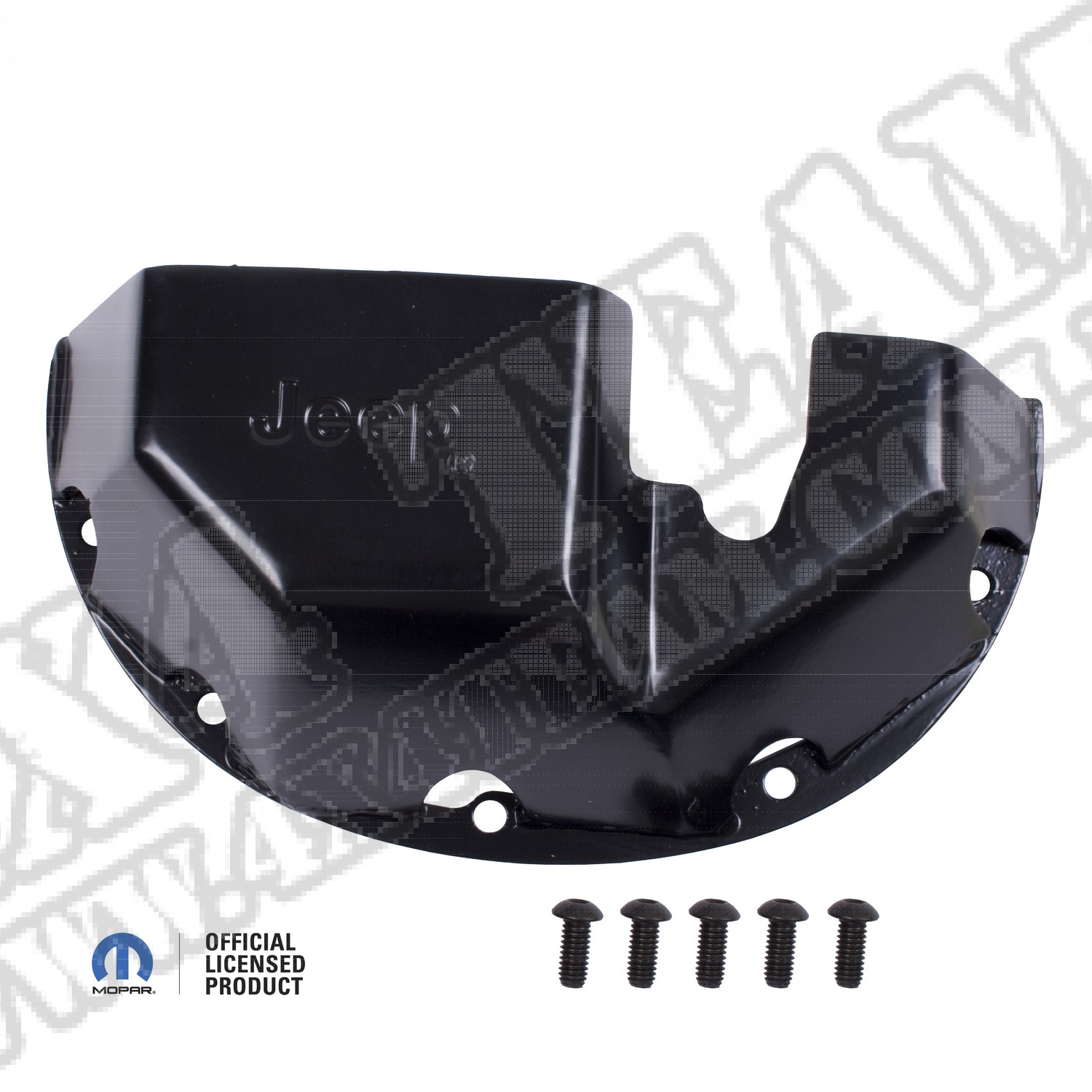 Skid Plate, Differential, Jeep logo, for Dana 35