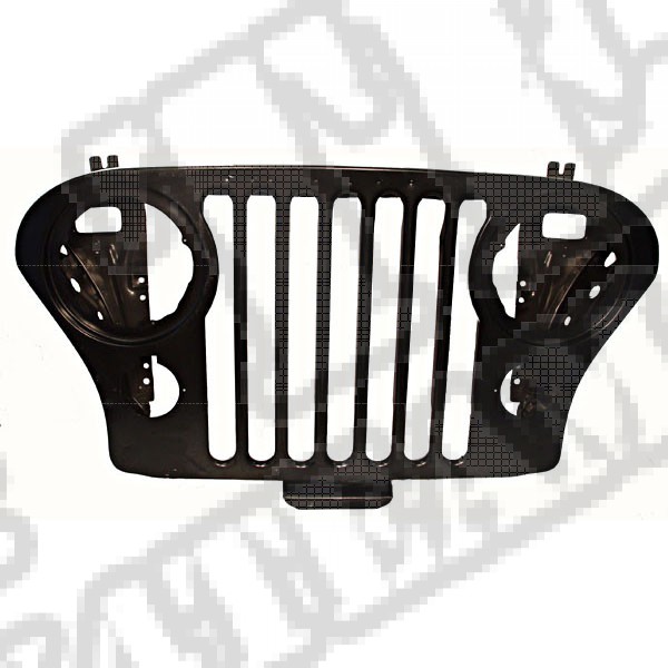 Grille, Steel; 72-86 Jeep CJ5/CJ7/CJ8 Scrambler