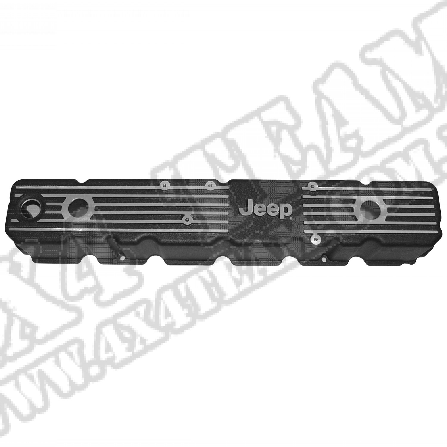 Engine Valve Cover, Jeep Logo; 81-86 Jeep CJ7/CJ8 Scrambler, 4.2L