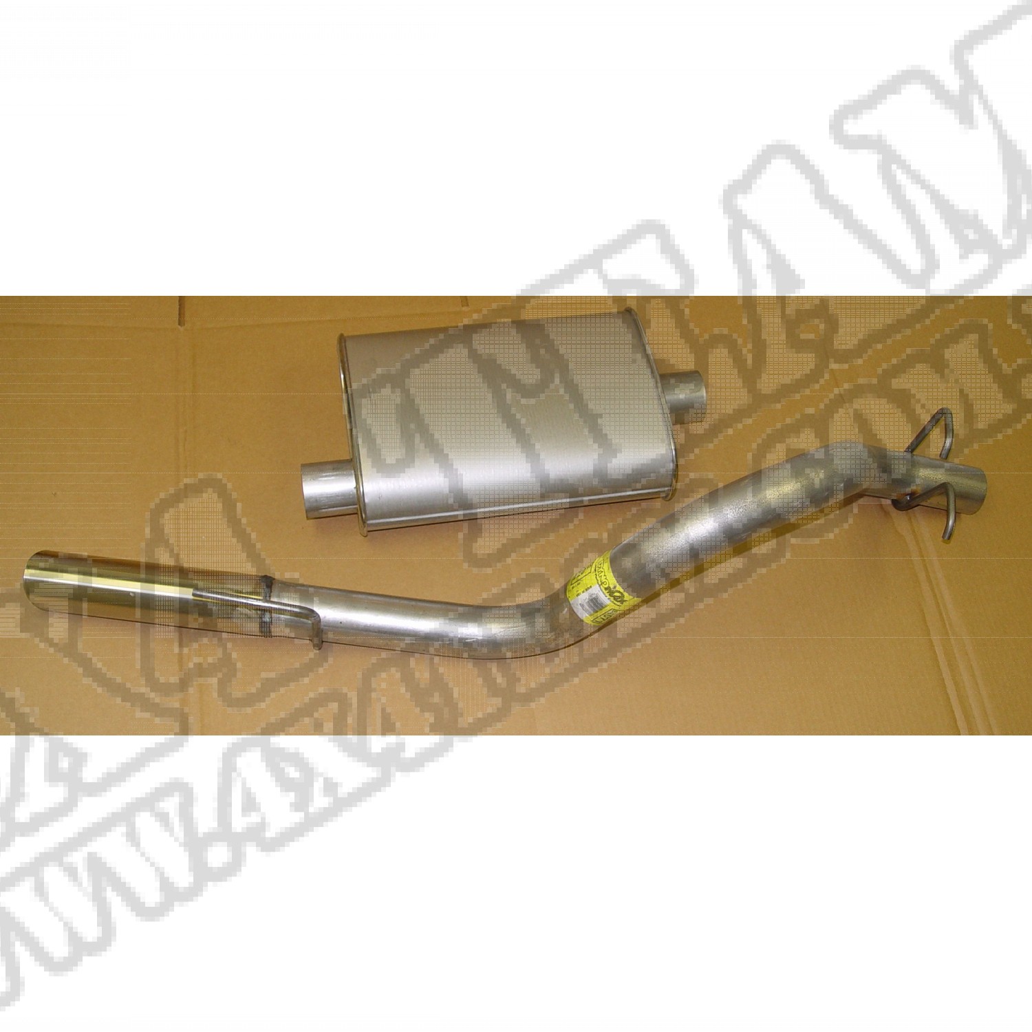 Zestaw wydechu za katalizatorem 91-95 Jeep YJ Wrangler