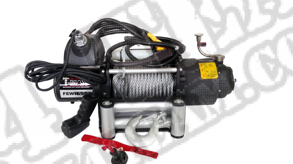 Wyciągarka elektryczna T-Max FEW-16500/24V (7,5T)