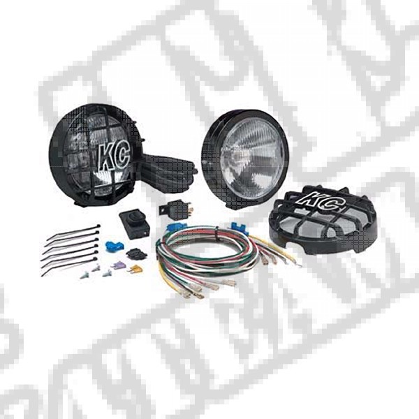 Fog Lamp Pair Kit 100W Blk