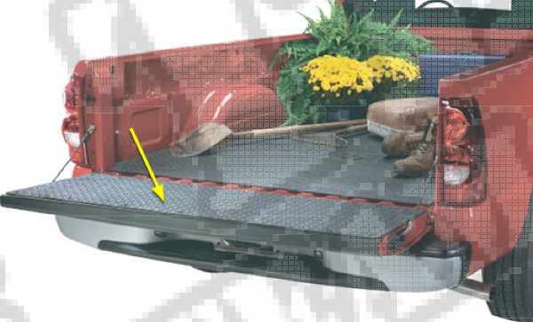 Pickup Truck Tailgate Protector, 94-04 Chevrolet and Isuzu Pickup