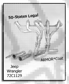 Kolektor z powłoką Armor Coat 91-99 Jeep Wrangler