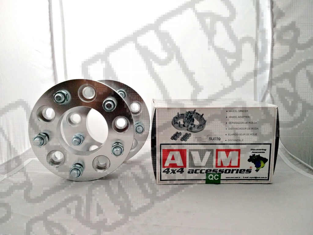 Dystanse AVM 5x130 na 5x130  grubość 1.25" (31,75mm)