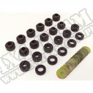Body Mount Kit, Black; 97-03 Jeep Wrangler TJ
