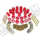 1 Inch Body Lift Kit, Red, 87-95 Jeep Wrangler (YJ)