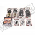 Suspension Bushing Kit, Polyurethane, Black; 76-79 Jeep CJ5/CJ7