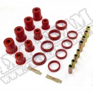 Suspension Control Arm Bushing Kit, Front, Red; 93-98 Grand Cherokee