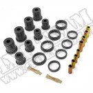 Suspension Control Arm Bushing Kit, Front, Black; 93-98 Grand Cherokee