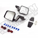Lusterka podgrz. z kier.LED zestaw czarne 87-02 Jeep Wrangler (YJ/TJ)