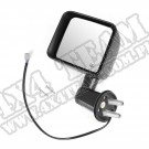 Lusterko podgrz. lewe czarne 11-15 Jeep Wrangler (JK)