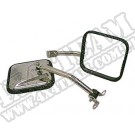 Lusterka zestaw, stal nierdzewna 87-95 Jeep Wrangler (YJ)