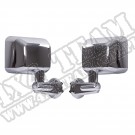 Lusterka zestaw, chrom, 07-15 Jeep Wrangler (JK)