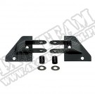 Mocowania lusterek czarne, 87-95 Jeep Wrangler (YJ)