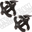 Uchwyty "X", 2 szt., czarne 1.25-2 cale