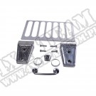 Zestaw akcesorii maski, stal nierdzewna, 07-12 Jeep Wrangler