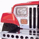 Osłony lamp, stal nierdzewna, zestaw 87-95 Jeep Wrangler (YJ)