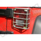 Osłony tylnych lamp, stal nierdzewna, 07-15 Jeep Wrangler JK