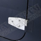 Zestaw zawiasów drzwi, stal nierdzewna, 87-06 Jeep Wrangler (YJ/TJ)