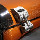 Zatrzask maski, srebrny, 07-15 Jeep Wrangler (JK)