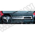 Okleina deski rozdzielczej, stal nierdzewna, 87-95 Jeep Wrangler YJ