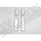Klamki przednie, srebrne 07-10 Jeep Wrangler JK
