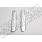 Klamki tylne, srebrne 07-10 Jeep Wrangler JK