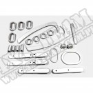 Zestaw akc. ozdobnych, srebrne, 07-10 Jeep Wrangler Unlimited JK 