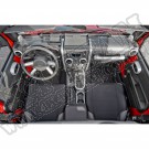 Zestaw akc. ozdobnych, srebrne, 07-10 Jeep Wrangler Unlimited JK 