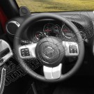 Zestaw akc. ozdobnych kierownicy, srebrne, 11-15 Jeep Wrangler JK 