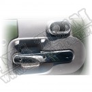 Ozdoba klamki drzwi tylnych, chrom, 07-10 Jeep Wrangler JK