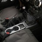 Ozdoba uchwytu do kubków (przód), grafit, 11-15 Jeep Wrangler JK