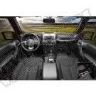 Zestaw akc. ozdobnych wnętrza, grafit, 11-15 Jeep Wrangler JK 2 drzw.