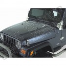 Zestaw akc. maski, stal nierdzewna satyna, 98-06 Jeep Wrangler TJ