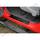 Osłony progów, zestaw, czarne, 07-15 Jeep Wrangler JK 