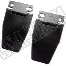 Zawiasy tylnej klapy, czarne; 97-06 Jeep Wrangler