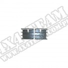 Osłony tylnych lamp, czarne, 76-06 Jeep CJ/Wrangler