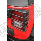 Osłony tylnych lamp, czarne, 07-15 Jeep Wrangler
