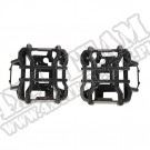 Osłony tylnych lamp ELITE, czarna tekstura; 18-19 Wrangler JL i Gladiator JT