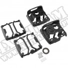 Osłony Elite swiateł tylnych standard; 18-20 Jeep Wrangler JL/JLU
